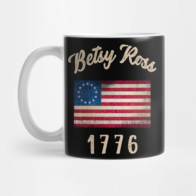 betsy ross 1776 flag by LinDey